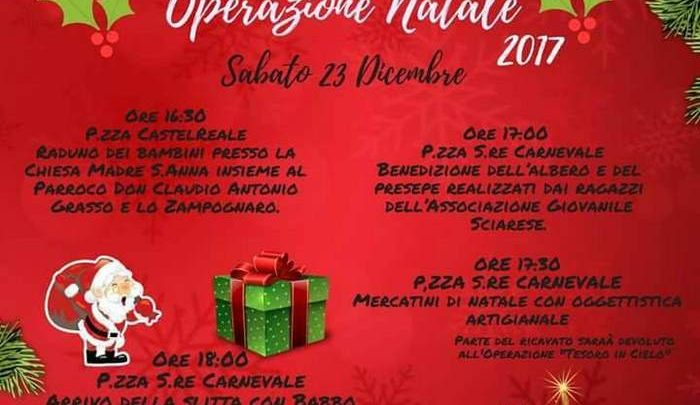Operazione Natale 2017 a Sciara