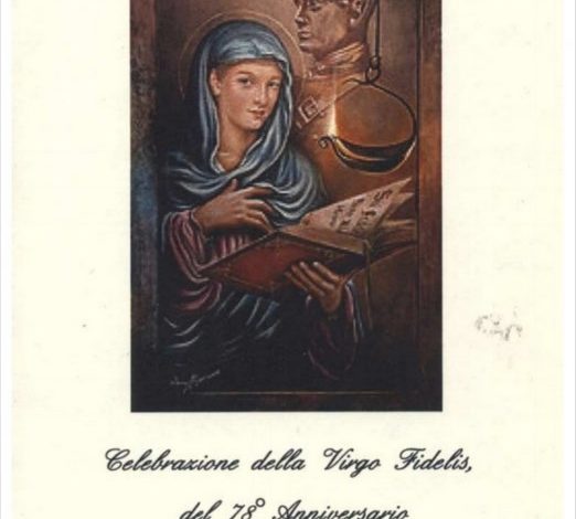 Celebrazione Virgo Fidelis